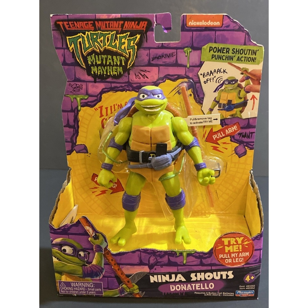 Teenage Mutant‎ Ninja Turtles Mutant Mayhem Deluxe Ninja Shouts DONATELLO